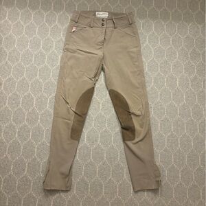 Tailored sportsman tan breeches